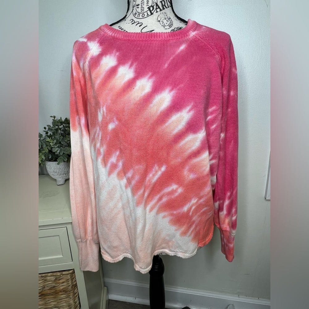 DESIGN 365 Tie Dye Sweater